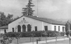 Postcard RPPC California Azusa City Hall 23-5892