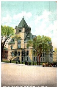 Court House Northampton Massachusetts Postcard Posted