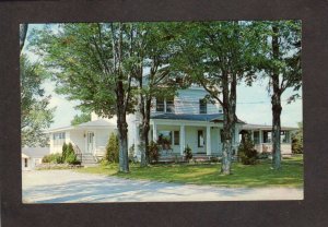 NY The Maples Restaurant Motel Pompey near Skaneateles New York Postcard