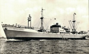 m.s. Prins Johan Willem Friso Oranje Lijn Ship Vintage RPPC 07.55