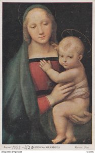 AS: Madonna Granduca holding child, 1900-10s