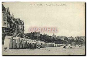 Old Postcard St Lunaire The Beach Grand Hotel and Villas