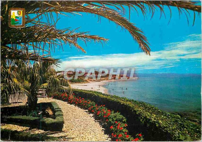 Postcard Modern Torremolinos Beach St. Anne