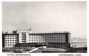 Antofagasta Chile birds eye view Hotel Antofagasta real photo pc Z42386