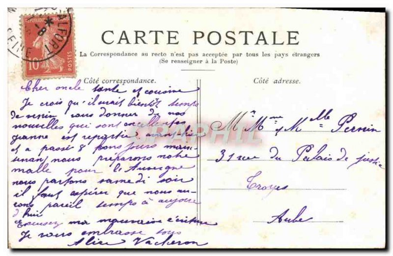 Old Postcard Paris L & # 39Opera