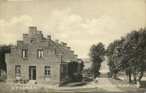 denmark, RESENBRO KRO, Udsigt mod Gødvad (1910s) Postcard