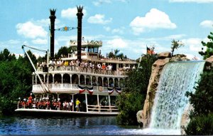 California Anaheim Disneyland Mark Twain Riverboat