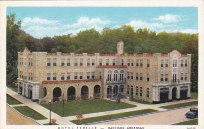 Arkansas Harrison Hotel Seville Curteich