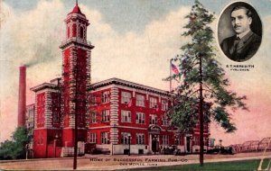 Iowa Des Moines Home Of Successful Farming Publishing Company Modern PLant