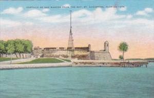 Florida St Augustine Castillo De San Marcos From The Bay