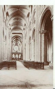 Durham Postcard - Cathedral - Nave East - Ref 16885A
