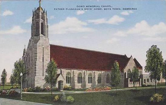 Nebraska Boys Town Dowd Memorial Chapel Father Flanagans Boys Home