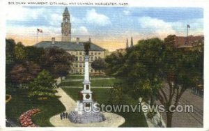 Soldiers Monument - Worcester, Massachusetts MA