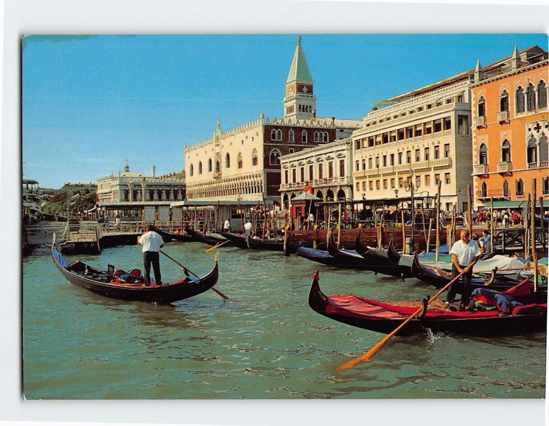 Postcard Scene in San Marco Venice Italy