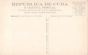 Havana Cuba Cabanas Fortress Cannons Antique Postcard J52808