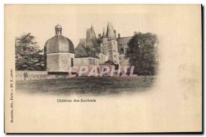 Old Postcard Chateau des Rochers