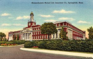 Massachusetts Springfield Massachusetts Mutual Life Insurance Company 1946 Cu...