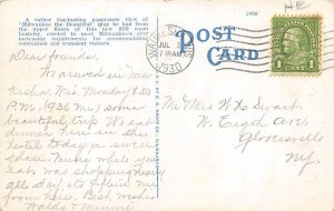 Hotel Schroeder Facinating Panormic View  - Milwaukee, Wisconsin WI