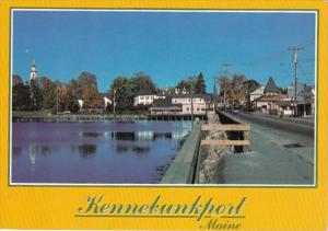 Maine Kennebunkport Looking Toward Town