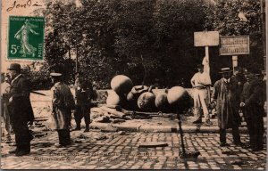 France Charenton Explosion du 23 juillet 1912 Vintage Postcard 09.95