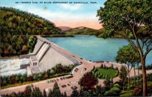 Tennessee Norris Dam 25 Miles Northwest Of Knoxville 1940