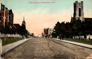 Canada Alberta Edmonton Third Street 1911