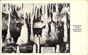 Marengo Cave Marengo Indiana Hill Cemetery Vintage Postcard Standard View Card 