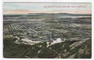 San Gabriel Valley Mt Lowe CA 1910c postcard