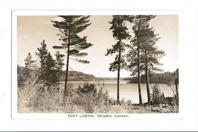 LP61   Ontario, Ont., Canada, postcard, Port Loring, Lake 