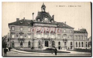 Meaux - The Hotel de Ville - Old Postcard