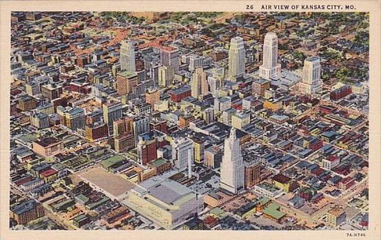Air View Of Kansas City Missouri