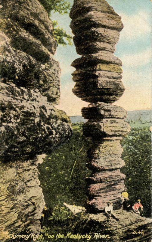 KY - Chimney Rock on the Kentucky River Palisades