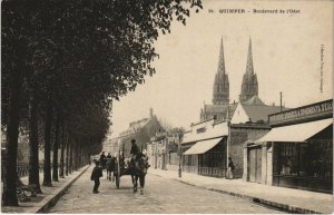 CPA QUIMPER Boulevard de L'Odet (144022)