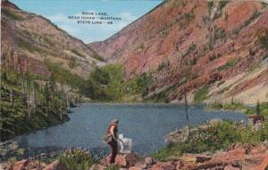 Montana Rock Lake Near Idaho Montana Border