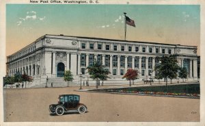 USA Washington D.C New Post Office Vintage Postcard 07.39