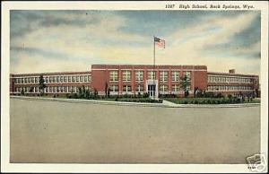 Rock Springs Wyoming High School 1940s