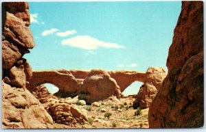 M-63555 North And South Windows Arches National Monument Utah