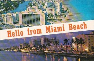 Florida Miami Beach Hello From Miami Beach