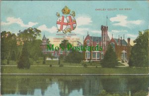 Berkshire Postcard - Oakley Court, Nr Bray RS25308