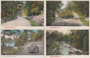 (4 cards) Rural Scenes near Groton NY, New York - WB