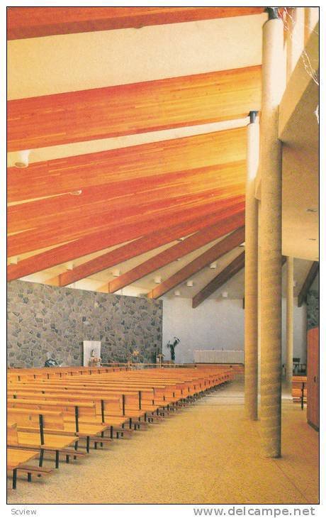 Eglise Ste-Clare , CHICOUTIMI NORD , Quebec , Canada , PU-1974