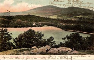 New Hampshire Keysar Lake and Mount Kearsarge 1907