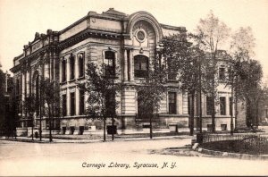 New York Syracuse Carnegie Library