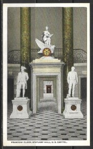 Washington DC - Franzoni Clock - Statuary Hall - [DC-199]