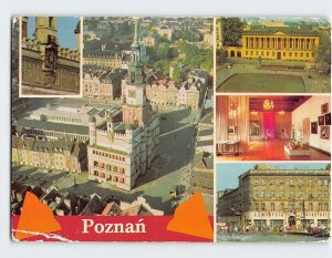 Postcard Poznań, Poland