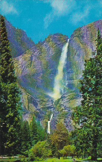 Yosemite Falls From The Meadows Yosemite National Park