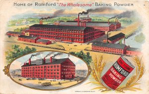 J30/ Advertising Postcard c1910 Rumford Baking Powder Chicago Illinois 30