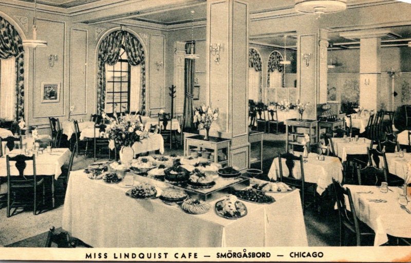 Illinois Chicago Miss Lindquist Cafe Smorgasbord