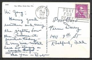 Wisconsin, Green Bay - US Post Office - [WI-124]