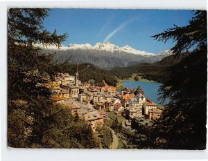 Postcard St. Moritz, Switzerland